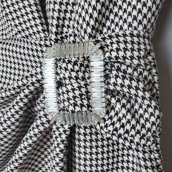 ZARA Mini Houndstooh Blazer Dress Bloggers Favorite NWT - Picture 8 of 12